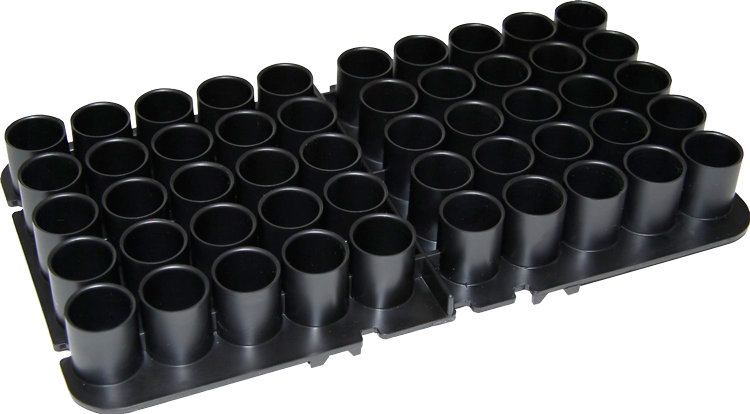 Подставка MTM Shotshell Tray на 50 глакоств. патронов 16 кал. Цвет - черный