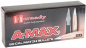 Куля Hornady A-MAX кал .50 BMG (.510) маса 750 гр (48.6 г) 20 шт