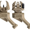 Цілик і мушка FAB Defense FRBS OFFSET 45 градусів. Колір - пісочний