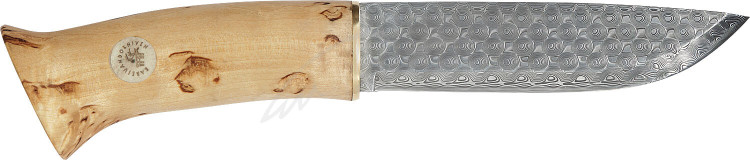 Ніж Karesuandokniven Bjornen Damask Rose