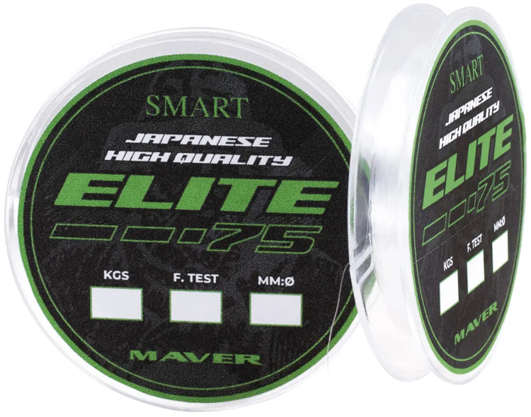 Леска Smart Monofilo Elite 75m (clear) 0.185mm 8lb/3.97kg
