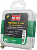 Патч для чистки Ballistol войлочный специальный для кал. 22. 60шт/уп