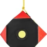 Мишень для стрельбы Yate Cube Polimix 6. 30x30x30 см. 40 lbs Black / Red