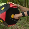 Мишень для стрельбы Yate Cube Polimix 6. 30x30x30 см. 40 lbs Black / Red