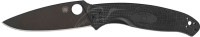 Нож Spyderco Resilience Black Blade