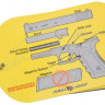 Брелок Real Avid Glock Field Guide