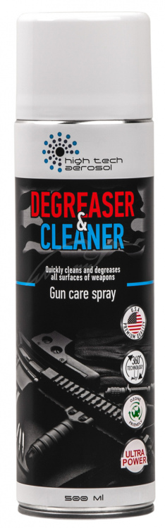 Очиститель оружия HTA. "DEGREASER and CLEANER". Обьем - 500 мл