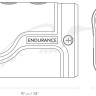 Дальномер лазерный Hawke Endurance 1500 OLED 6x21