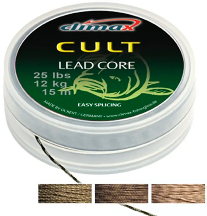 Лидкор Climax Cult Leadcore 10m (weed) 25lb Лидкор Climax Cult Leadcore 10m (weed) 25lb