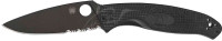 Нож Spyderco Resilience Black Blade