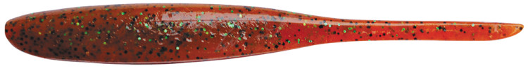Силікон Keitech Shad Impact 4" (8 шт/уп) к:ea#01 orange pepper