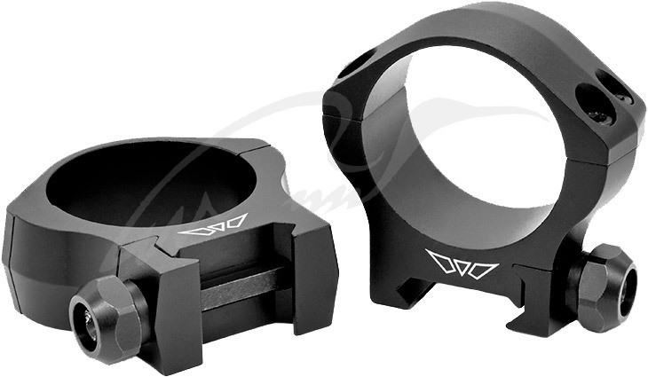 Кільця Warne Mountain Tech Scope Rings. d - 34 мм. Low. Weaver/Picatinny