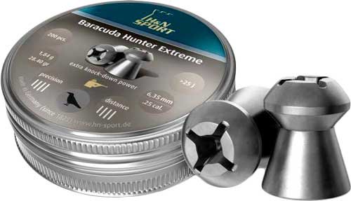 Кулі пневматичні H&N Baracuda Hunter Extreme кал. 6.35 мм. 1.84 г. 150 шт/уп