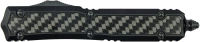 Нож Microtech Makora Double Edge Black Blade Signature Series