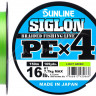 Шнур Sunline Siglon PE х4 300m (салат.) #1.0/0.171mm 16lb/7.7kg