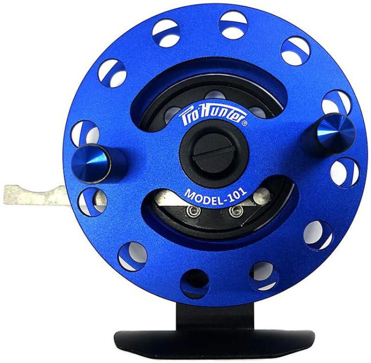 Катушка Prohunter Ice Fishing 75 mm Blue