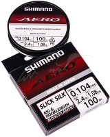 Леска Shimano Aero Slick Silk Rig/Hooklength 100m 0.114mm 1.27kg