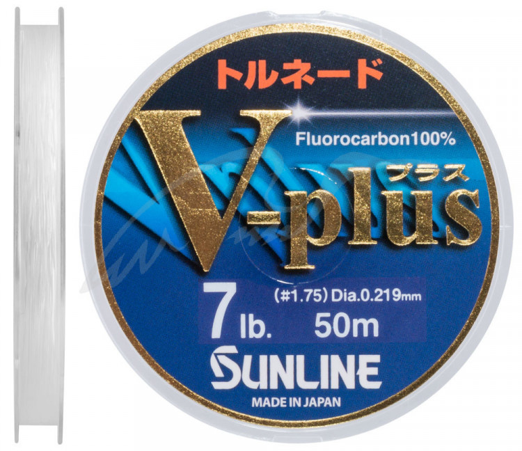 Флюорокарбон Sunline V-Plus 50m #1.75/0.219mm 3.5kg