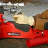 Упор для стрільби MTM Predator Shooting Rest. Матеріал – пластик. Колір – червоний.