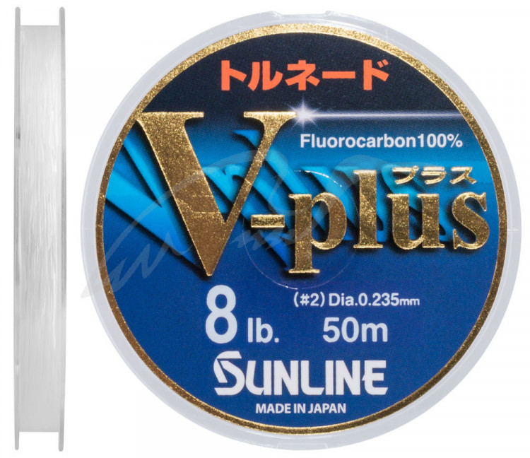 Флюорокарбон Sunline V-Plus 50m #2.0/0.235mm 4.0kg