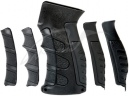 Рукоять САА 6 Piece Interchangeable Finger Groove для АК47/ 74 (з 6 змінними накладками; відсік під батарейки)