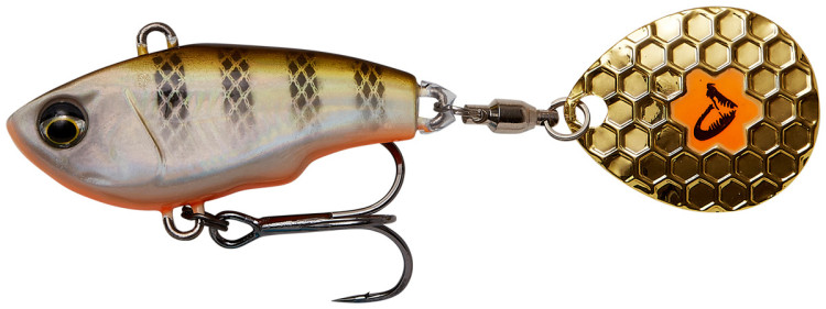 Тейл-спінер Savage Gear Fat Tail Spin 65mm 16.0g Perch Тейл-спінер Savage Gear Fat Tail Spin 65mm 16.0g Perch