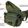 Сумка UTG (Leapers) Multi-functional Tactical ц:черный