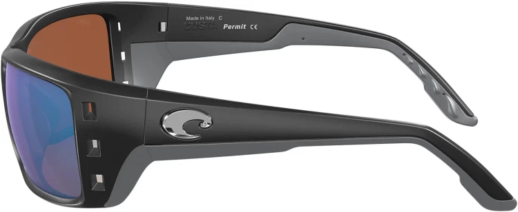 Окуляри Costa Del Mar Permit Matte Black Green Mirror 580G