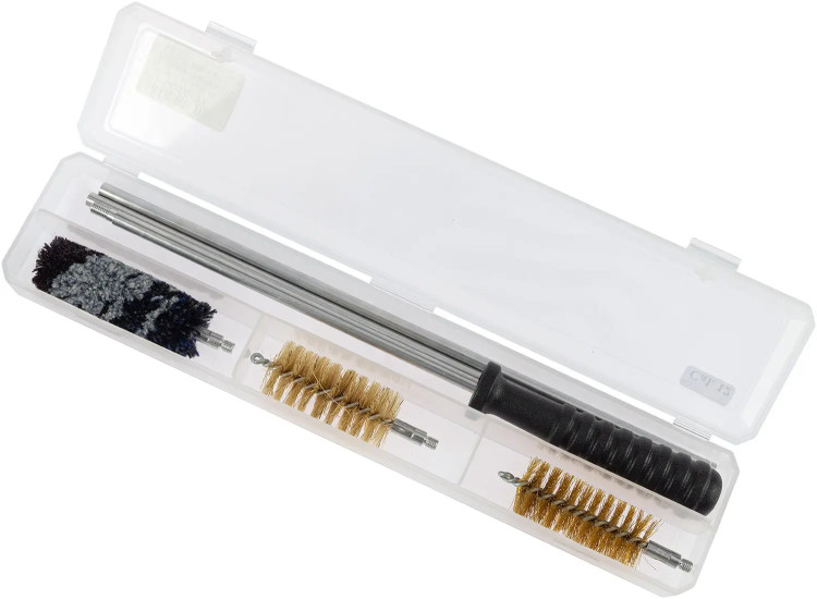 Набор для чистки MEGAline 12 кал. пластиовая коробка алюминий