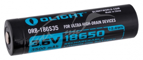 Аккум. батарея Olight 18650 HDС (10A) 3500mAh