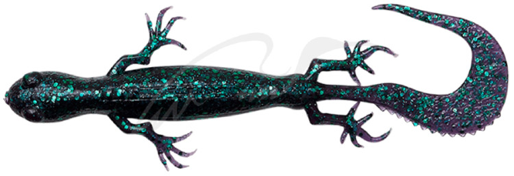 Силикон Savage Gear 3D Lizard 100mm 5.5g Green Pumpkin Purple (6 шт/уп)
