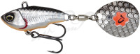 Тейл-спиннер Savage Gear Fat Tail Spin 80mm 24.0g Dirty Silver