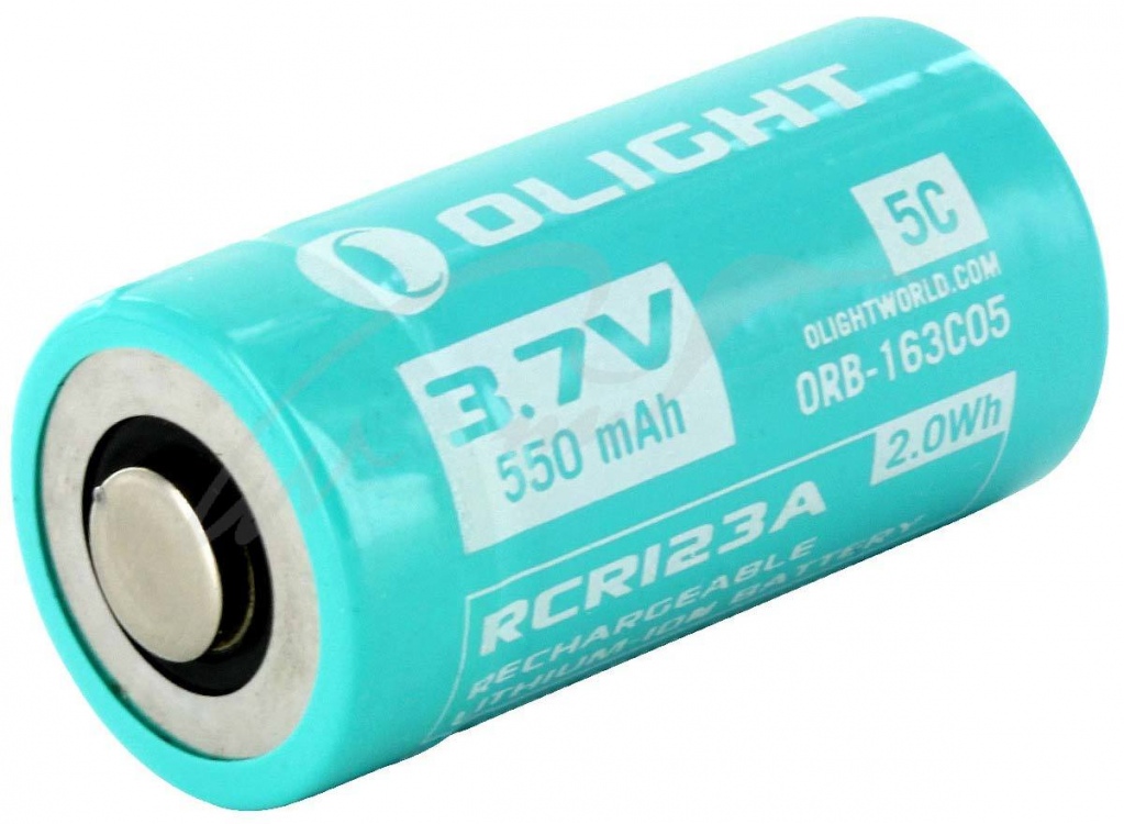 Акумуляторна батарея Olight RCR 123 Li-Ion 550mAh для S1R