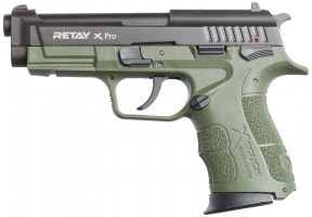 Пистолет стартовый Retay XPro кал. 9 мм. Цвет - olive.
