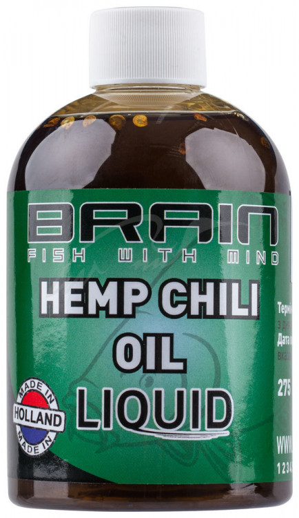 Ліквід Brain Hemp Oil Chili Liquid 275 ml