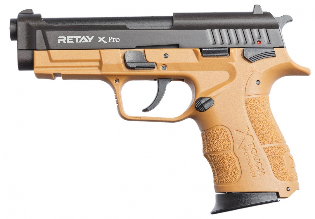 Пістолет стартовий Retay XPro кал. 9 мм. Колір - tan.