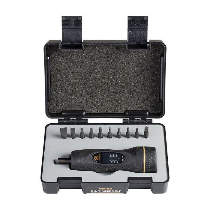 Механическая карманная динамометрическая отвёртка Wheeler Fat Wrench with 10-Bit Set