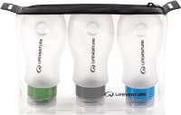 Косметичка Lifeventure Lifeventure набор Silicone Flight Bottle Set Transparent