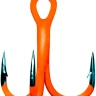 Тройник Gurza Round Treble ST-36 Orange №2 (3шт/уп)