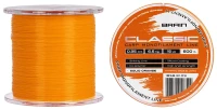 Леска Brain Classic Carp Line (solid orange) 600m 0.25mm 15lb 6.6kg