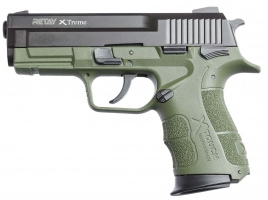 Пистолет стартовый Retay XTreme кал. 9 мм. Цвет - olive.