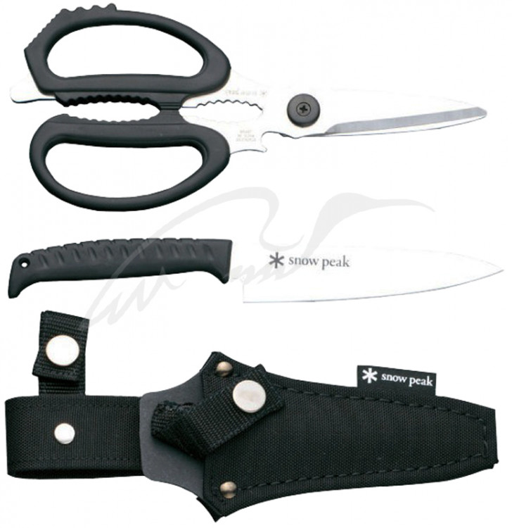 Набор Snow Peak GK-100 Kitchen Scissors Set ножницы+ нож