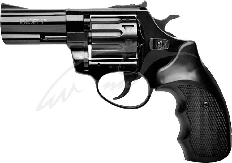 Револьвер флобера ZBROIA PROFI-3" Сатин. Материал рукояти - бук