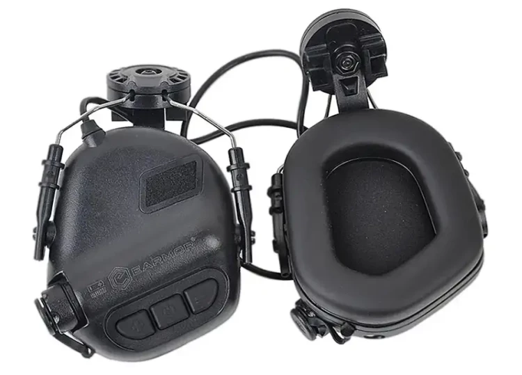 Активні навушники Earmor M31H Black (сумісні з ARC Rail )