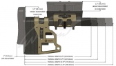 Приклад MDT Skeleton Carbine Stock 9.75