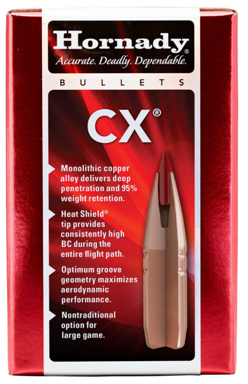 Куля Hornady CX кал. 30 маса 190 гр (12,3 г). 50шт