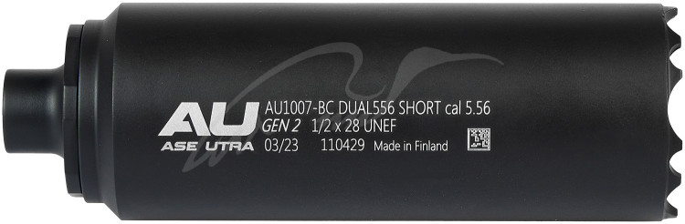 Саундмодератор Ase Utra DUAL Cerakote кал .223. Резьба - 1/2" x 28
