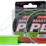 Шнур Select Master PE 100m (салат.) 0.16 мм 19кг Шнур Select Master PE 100m (салат.) 0.16 мм 19кг