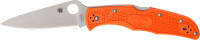 Нож Spyderco Endura4 Flat Ground. Цвет: оранжевый