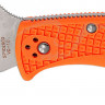 Нож Spyderco Endura4 Flat Ground. Цвет: оранжевый